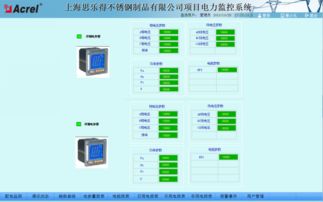 电力监控系统在上海思乐得不锈钢制品有限公司项目的应用行业新闻资讯 江苏安科瑞电器制造有限公司节能控制分公司